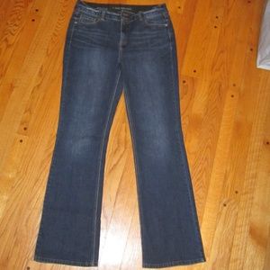 LANE BRYANT HIGH-RISE BOOT CUT JEANS 16 LONG